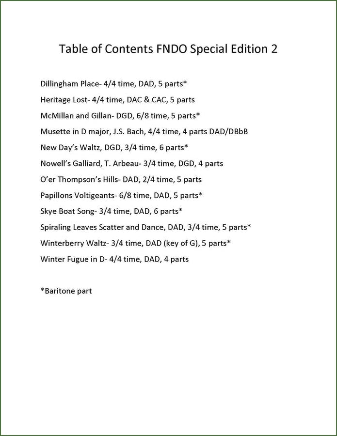 Ellen Pratt - Ensemble Arrangements: Special Edition For The First National Dulcimer Orchestra, Volume 2, photo 2