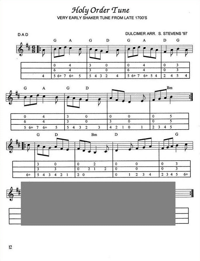 Shelley Stevens - The Baker's Dozen: 13 Songs And Tunes For Mountain Dulcimer - Volume 4 - Shaker Music, photo 5