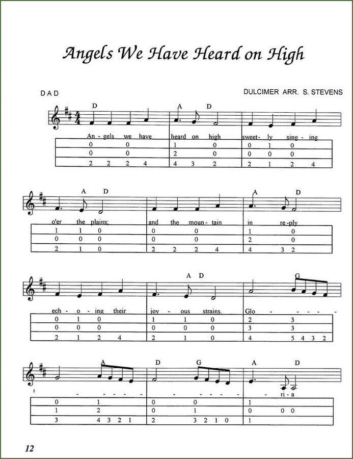 Shelley Stevens - The Baker's Dozen: 13 Songs And Tunes For Mountain Dulcimer - Volume 5 - Dulci-Merry Christmas 1, photo 5
