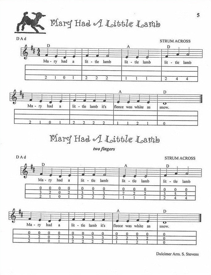 Shelley Stevens - The Baker's Dozen: 13 Songs And Tunes For Mountain Dulcimer - Volume 9 - My First Dulcimer Book, photo 6