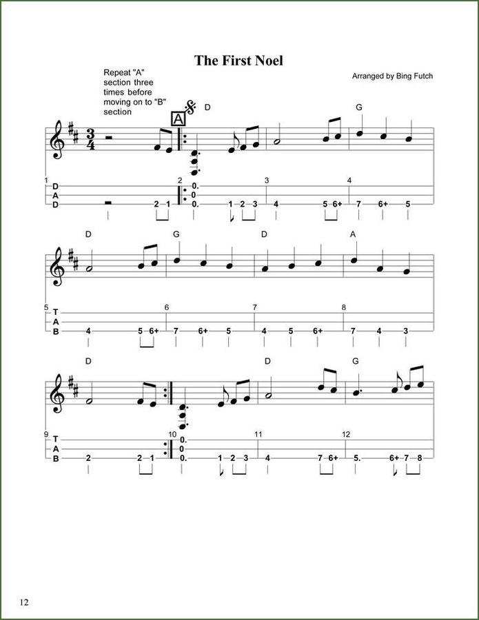 Bing Futch - Mountain Dulcimer In The Band, Book 4 (Christmas), photo 4