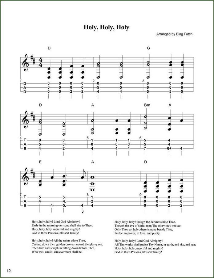 Bing Futch - Mountain Dulcimer In The Band, Book 5 (Spirituals), photo 4