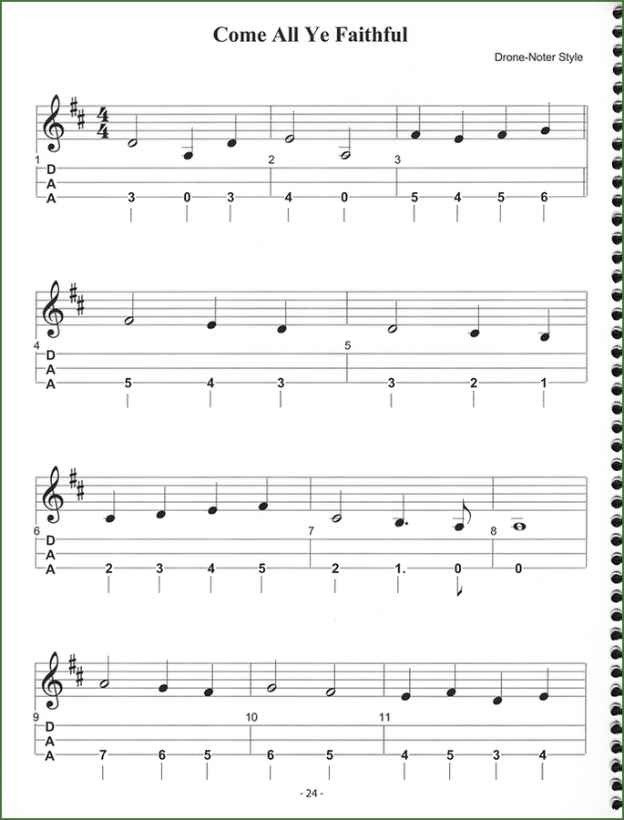 Butch Ross - The Dulcimer Christmas Book-Folkcraft Instruments