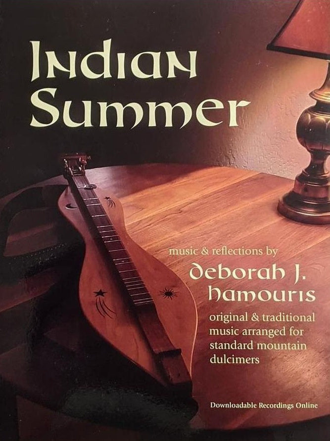 Cover of Deborah J. Hamouris - Indian Summer, mountain dulcimer songbook