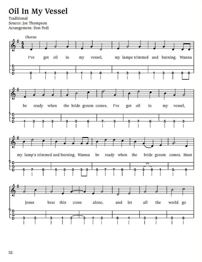 Don Pedi - Old-Time Sacred Music For Mountain Dulcimer, photo 4