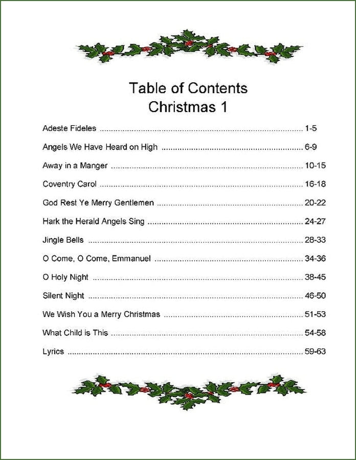 Ellen Pratt - Ensemble Arrangements For The Mountain Dulcimer: Christmas, Volume 1, photo 4