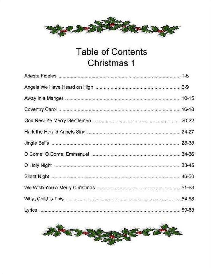 Ellen Pratt - Ensemble Arrangements For The Mountain Dulcimer: Christmas, Volume 1, photo 4
