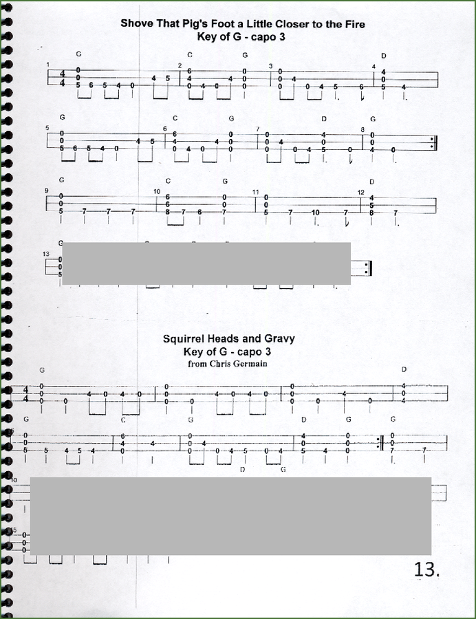 Jim Miller - 30 Favorite Old Time Jam Tunes, mountain dulcimer songbook, photo 3