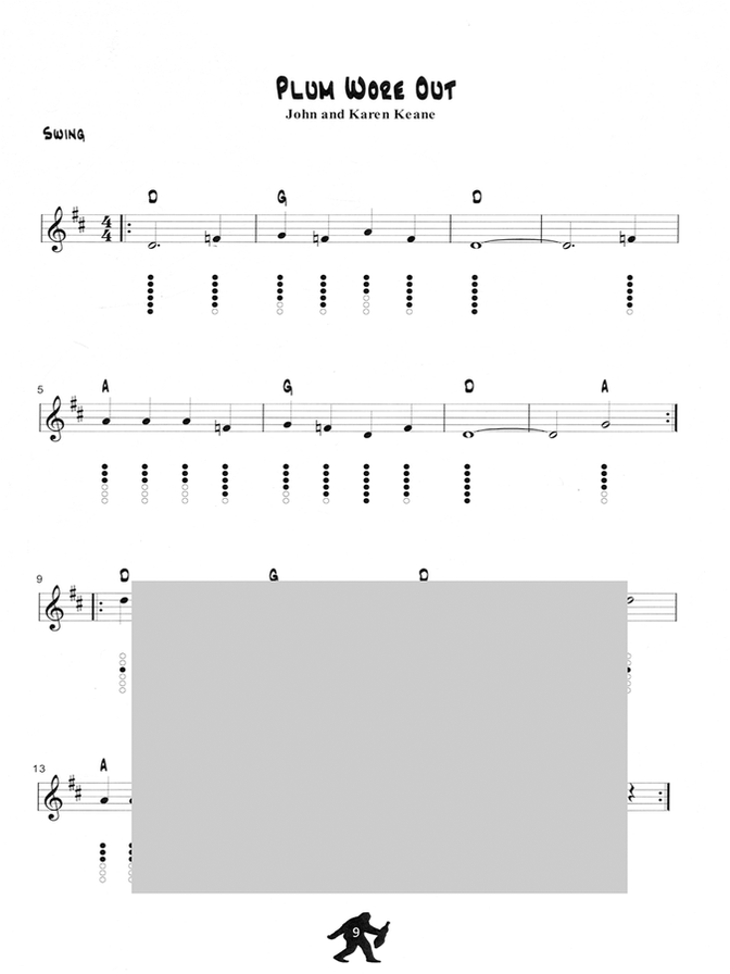 John And Karen Keane - DulciFlute 2 (Bluesy Edition), mountain dulcimer songbook, photo 4
