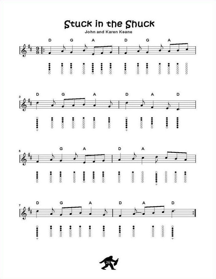 John And Karen Keane - DulciWhistle, mountain dulcimer songbook, photo 4