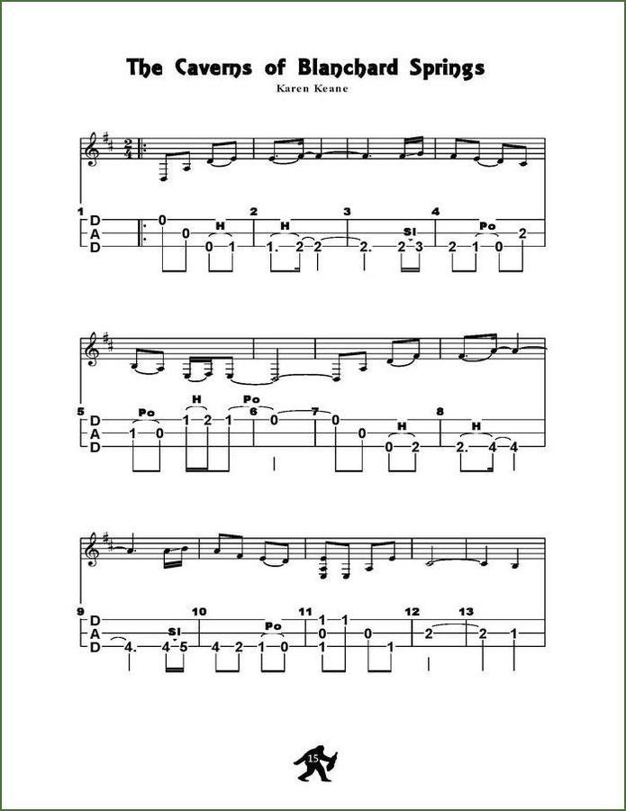 Karen Keane - Lullabayou: A Collection Of Original Finger Or Flat Picking Music For The Mountain Dulcimer, photo 4