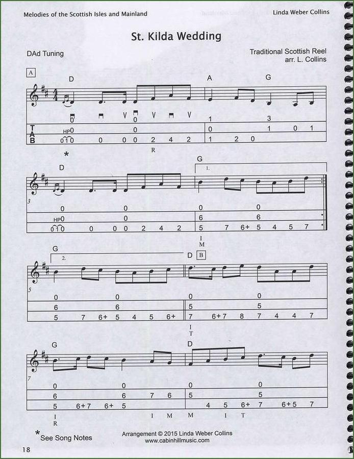 Linda Collins - Melodies Of The Scottish Isles (And Mainland), mountain dulcimer songbook, photo 5