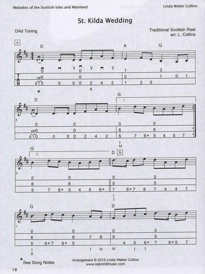 Linda Collins - Melodies Of The Scottish Isles (And Mainland), mountain dulcimer songbook, photo 5