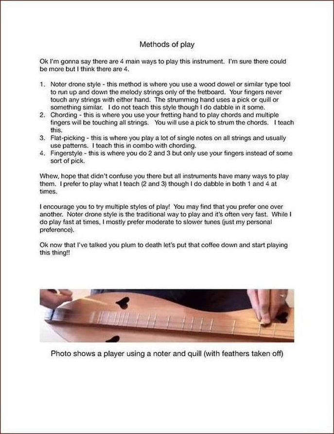 Mandy Tyner/Banjo Lemonade - Beginning Mountain Dulcimer, photo 4