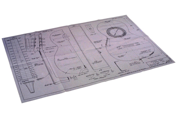 C. Bruno Acoustic Guitar Plan-Folkcraft Instruments