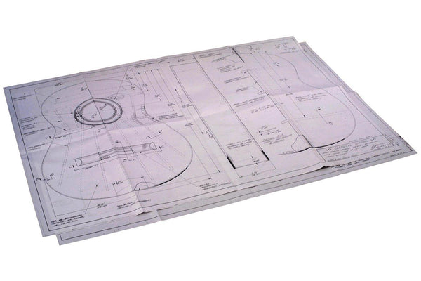 Classical Guitar Plan-Folkcraft Instruments