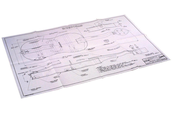 Electric Bass Guitar Plan-Folkcraft Instruments