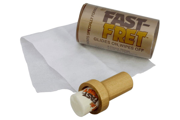 Fast Fret brand guitar and stringed instrument string cleaner and
