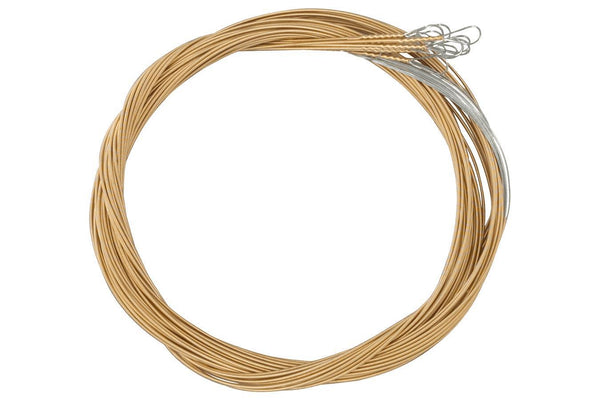 Folkcraft® Bronze Wound Strings, Loop Ends, Pack Of Twelve, .024-Folkcraft Instruments