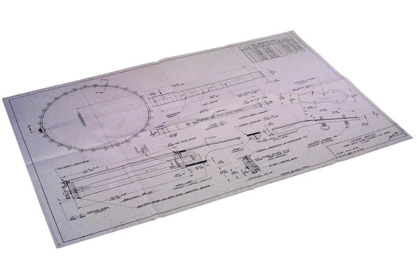 Vega Style "Little Wonder" Tenor Banjo Plan-Folkcraft Instruments