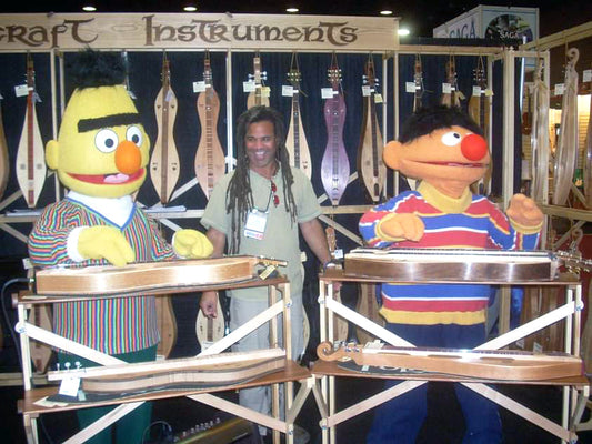 bert, bing futch, and ernie at a summer naam show