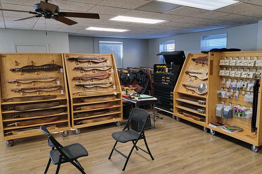 folkcraft vending area at the 2024 dayton dulcimer doin's festival