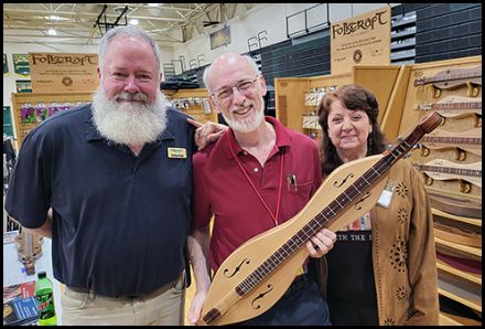 harp festival dulcimer players