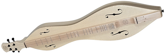 Folkcraft dulcmer with two sets of Classic F sound holes