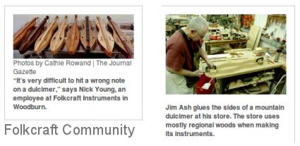 Folkcraft Featured In Local Newspaper
