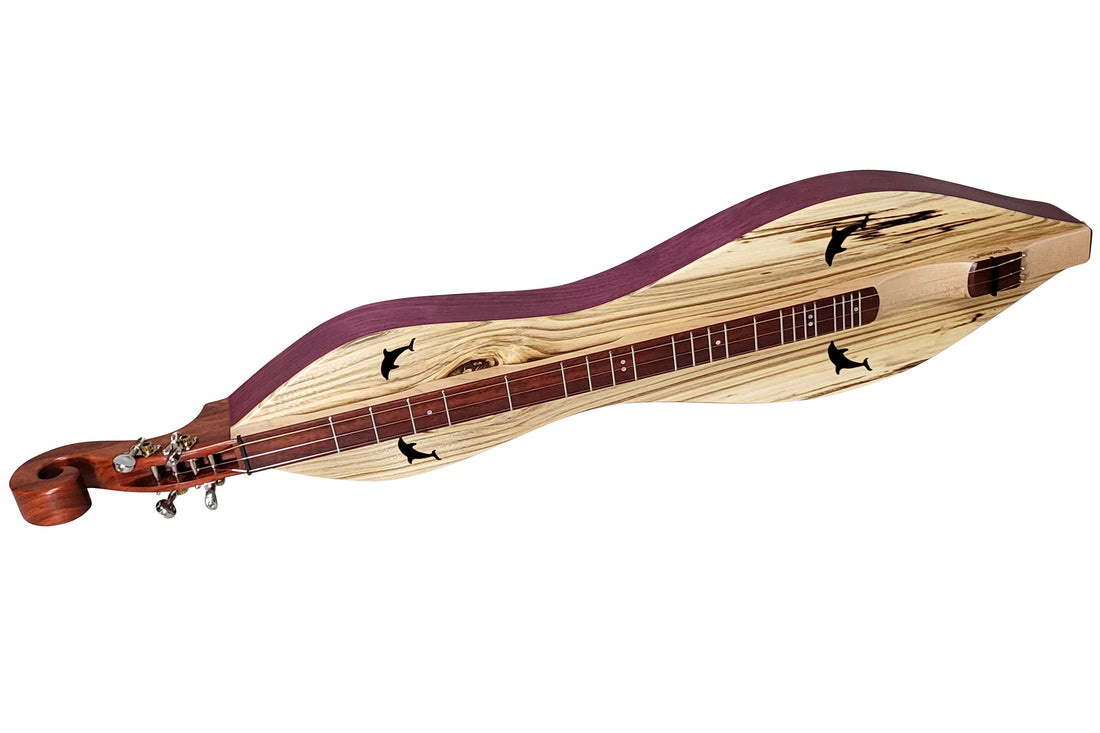 spalted hackberry dulcimer top