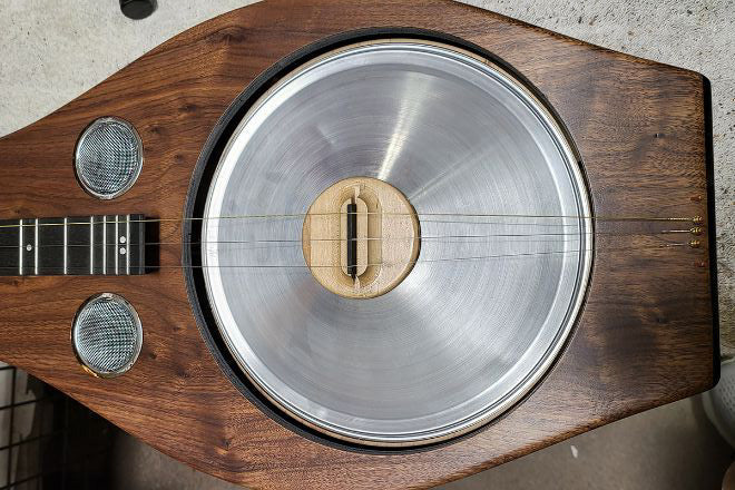 walnut resonator dulcimer