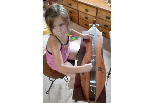 young dulcimer player