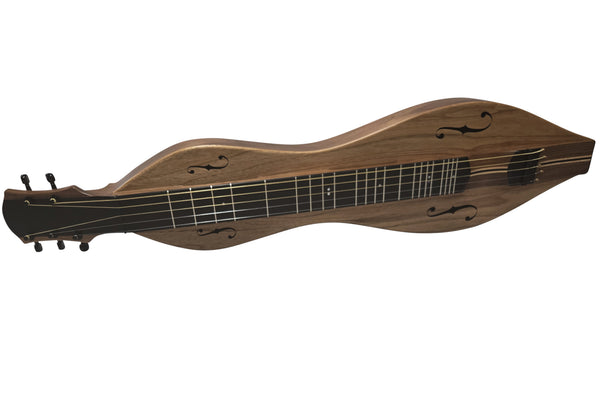 Folkcraft® Custom Series Dulcimer (MaxDAD - Standard/Bass Hybrid), Walnut Body, Butternut Top