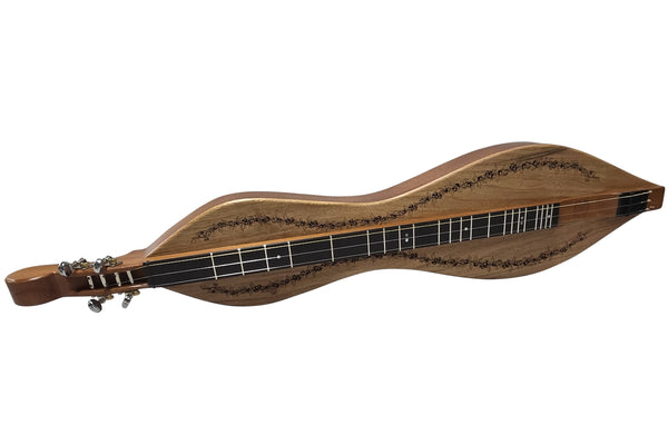 FolkRoots® H Series Dulcimer, Mahogany Body, Butternut Top