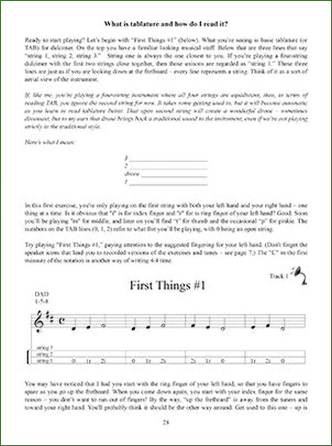 Anne Dodson - Field Guide To The Mountain Dulcimer, Book 1, photo 3