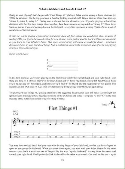 Anne Dodson - Field Guide To The Mountain Dulcimer, Book 1, photo 3