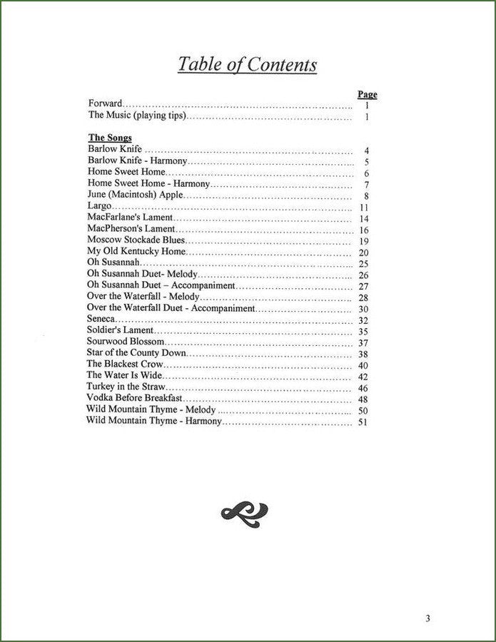 Dana Gruber - Deja-New, mountain dulcimer songbook, photo 2