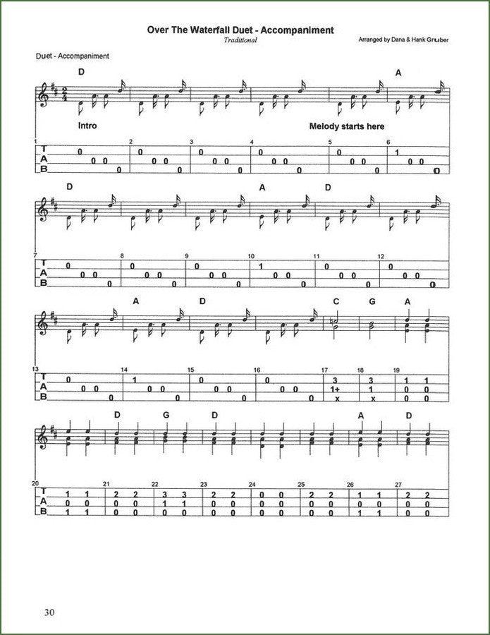Dana Gruber - Deja-New, mountain dulcimer songbook, photo 5
