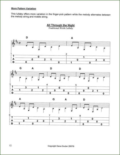 Dana Gruber - Finger-Pick Style Playing, mountain dulcimer songbook, photo 4