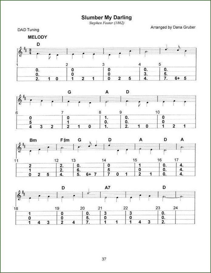 Dana Gruber - Lullabies, mountain dulcimer songbook, photo 4