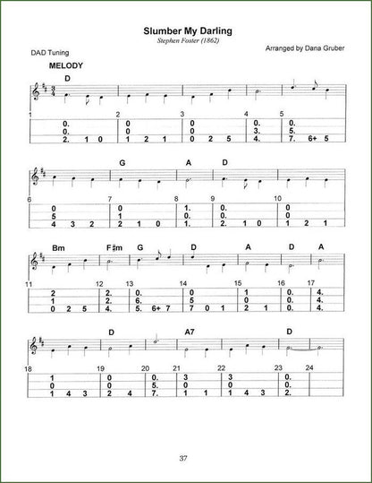 Dana Gruber - Lullabies, mountain dulcimer songbook, photo 4