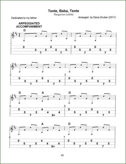 Dana Gruber - Lullabies, mountain dulcimer songbook, photo 5