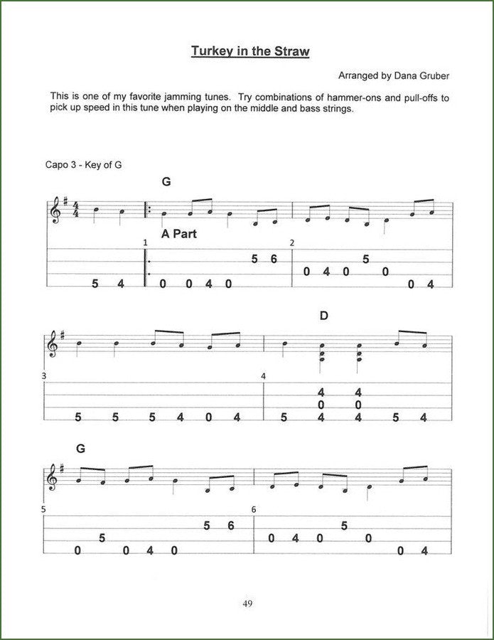 Dana Gruber - The Pickin' Porch, mountain dulcimer songbook, photo 5