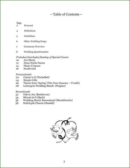 Dana Gruber - The Wedding Book, mountain dulcimer songbook, photo 2