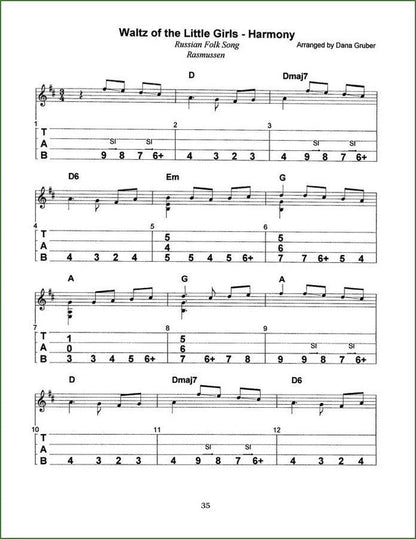 Dana Gruber - Waltzes, mountain dulcimer songbook, photo 3