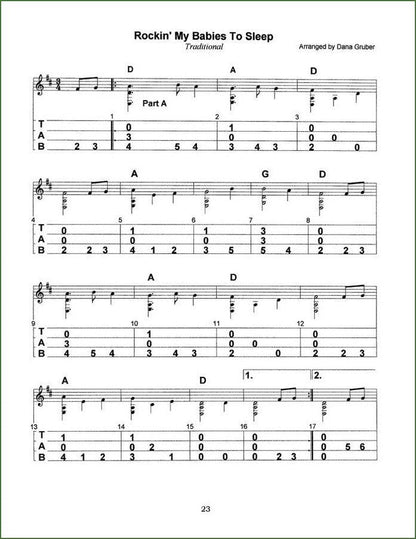 Dana Gruber - Waltzes, mountain dulcimer songbook, photo 5