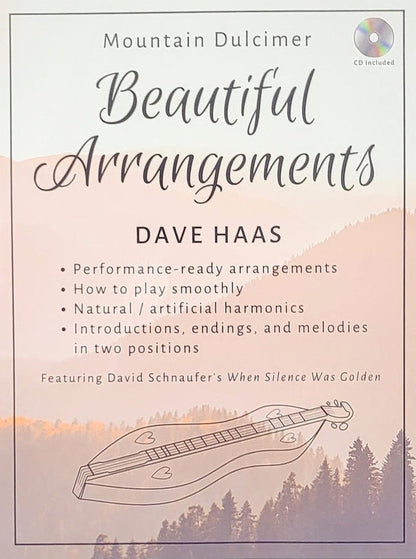 Cover of Dave Haas - Beautiful Arrangements, mountain dulcimer songbook