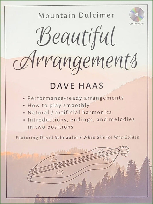 Cover of Dave Haas - Beautiful Arrangements, mountain dulcimer songbook