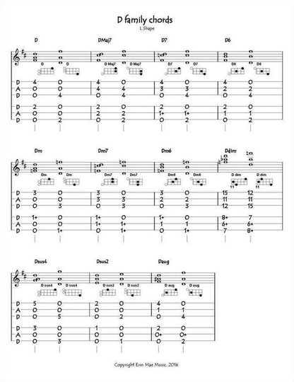 Erin Mae - Chromatic Mountain Dulcimer Chord Encyclopedia, photo 7