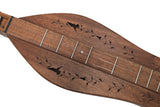FolkRoots® D Series Dulcimer, Mahogany Body, Mahogany Top